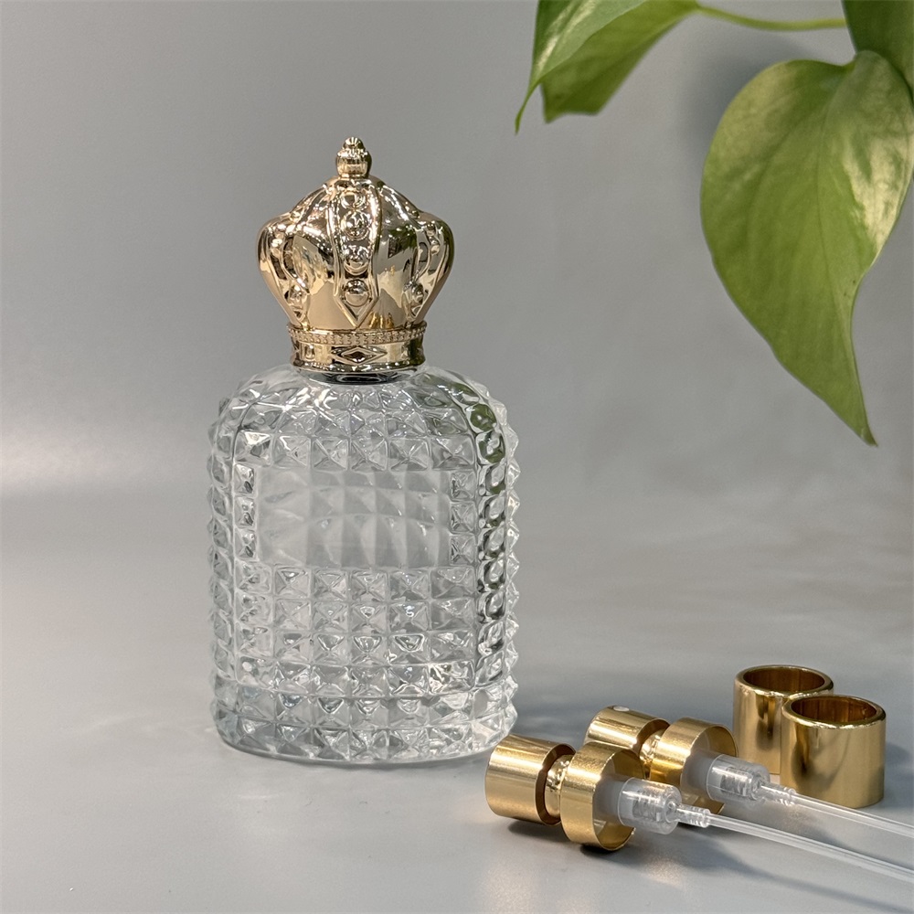 50ml textured perfume bottle